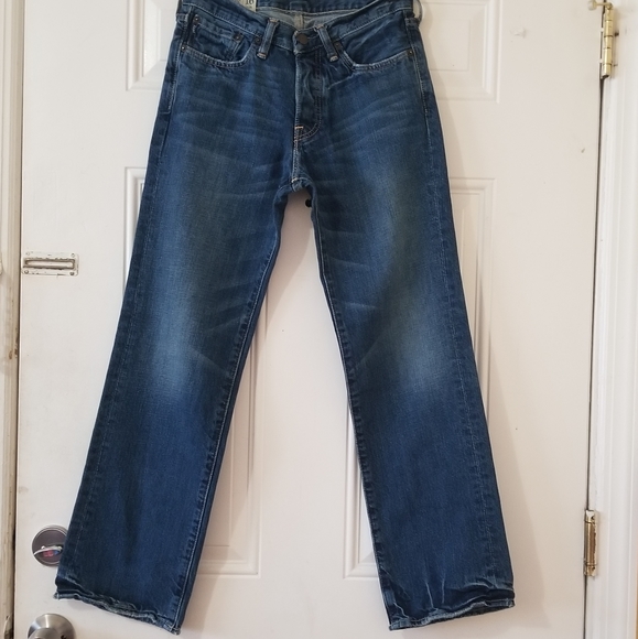 Abercrombie & Fitch Men's Jeans Blue Size 16 - Picture 3 of 14